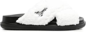 Marni Platte sandalen Zwart Dames