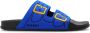 Marni Slides with logo Blue Heren - Thumbnail 6