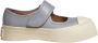 Marni Leren Mary Jane sneaker Gray Dames - Thumbnail 1