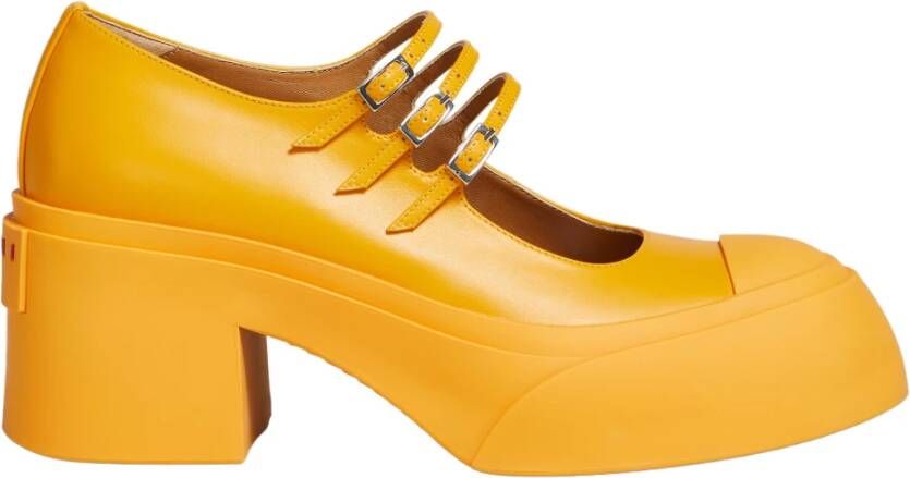 Marni Sneakers Orange Dames