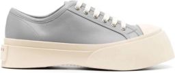 Marni Low-Top Sneakers Calf Leather Sneakers With Rounded Toe in meerkleurig