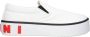 Marni Slip-On Sneakers met Achterkant Maxi Logo White Heren - Thumbnail 7