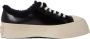 Marni Nappa Leather Pablo Lace Up Sneakers Zwart Dames - Thumbnail 1