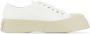 Marni Witte Sneakers Regular Fit Geschikt voor Alle Temperaturen 100% Leer White - Thumbnail 1