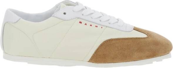 Marni Low-Top Sneakers 'Softy Soccer' Sneakers in beige
