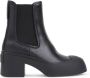 Marni Zwarte Enkellaarsjes met 6cm Hak Black Dames - Thumbnail 9