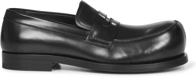 Marni Zwarte Slip-On Bubble Toe Schoenen