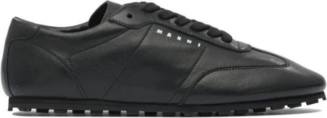 Marni Zwarte Sneakers Ultiem Comfort Retrostijl