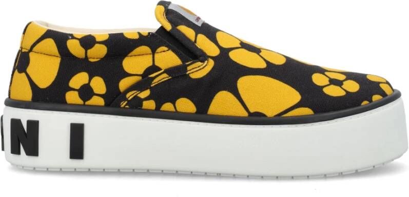 Marni Zwarte Sun Aw22 Dames Sneakers Multicolor Dames