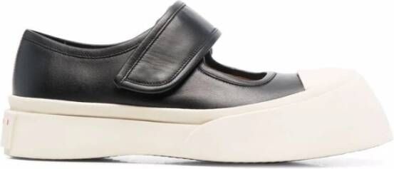 Marni Zwart Wit Oogje Ballet Flats Black Dames