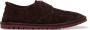 Marsell Bordeaux Reversed Leren Derby Schoen - Thumbnail 1