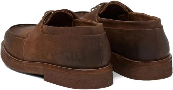 Marsell Bruin Leren Veterschoenen