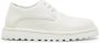 Marsell Derby Schoenen van Geperst Leer Optisch Wit - Thumbnail 1