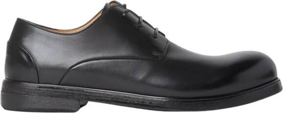 Marsell zucca media leather derby shoes Black Dames
