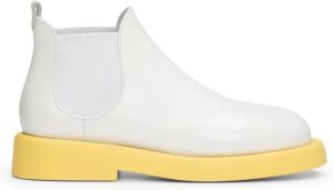 Marsell Gommello Ankle Boots Wit Heren