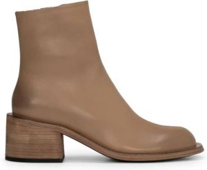 Marsell Heeled Boots Beige Dames
