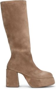 Marsell Heeled Boots Beige Dames