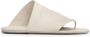 Marsell Ivoor Wit Leren Teenslippers - Thumbnail 1