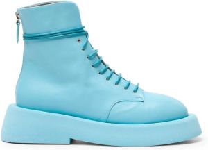 Marsell Lace-up Boots Blauw Dames