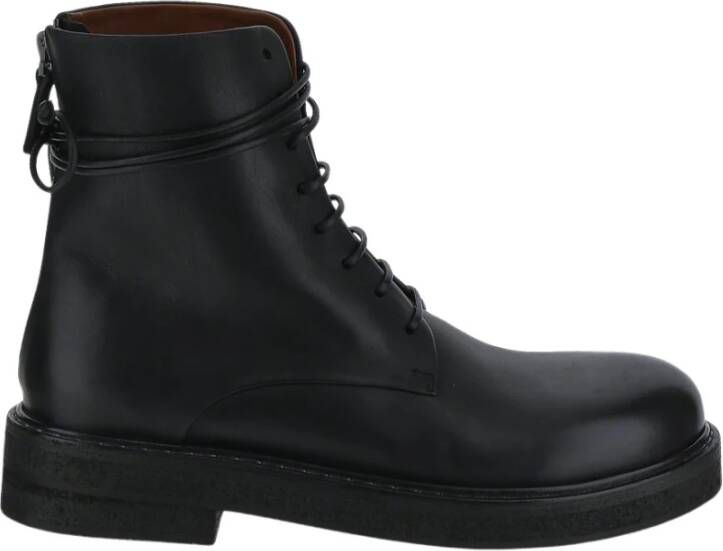 Marsell Leren laars met unieke stijl Black Dames - Foto 3