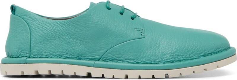 Marsell Lichtblauwe leren Sancrispa Derby schoenen