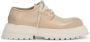 Marsell Lichtbruine leren derby schoenen - Thumbnail 1
