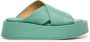 Marsell Minimalistische Platform Sandaal in Ce t Leer - Thumbnail 1