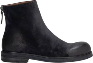Marsell Pumpkin Wedge Ankle Boot Blauw Dames