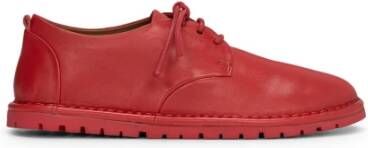 Marsell Rode leren Derby schoenen met rubberen zool