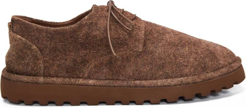 Marsell Suede Derby Schoenen Gemaakt in Italië