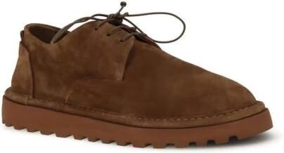 Marsell Suède Veterschoenen met Profielzool