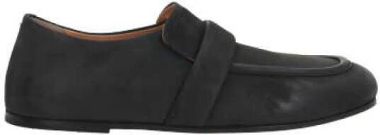 Marsell Vintage Zwarte Suède Mocassin Schoenen Black Dames