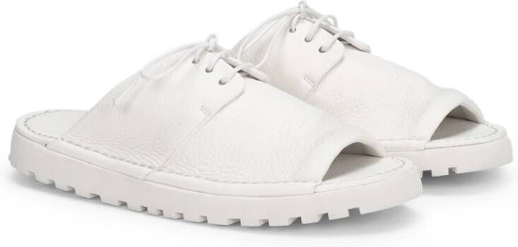 Marsell Witte Korrelig Leren Vetersandalen