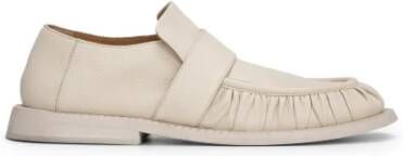 Marsell Witte leren loafers met tonale band