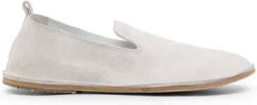 Marsell Witte Mist Slip On Leren Schoenen