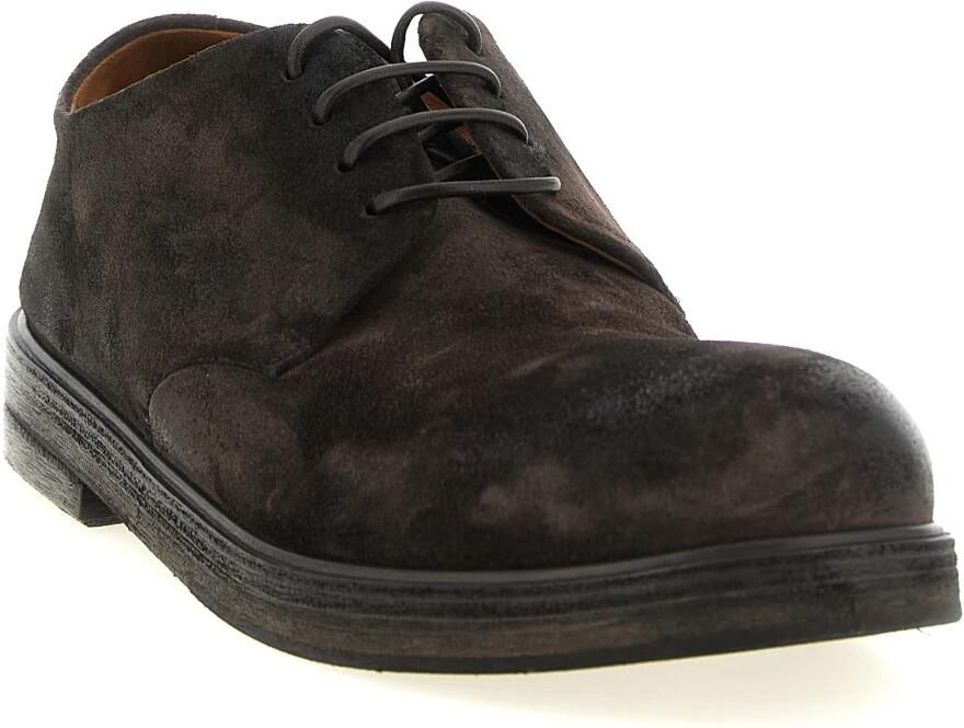 Marsell Bruin Suède ZUCCA Derby Schoenen - Foto 2