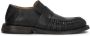 Marsell Zwarte leren loafers met tonale band - Thumbnail 1