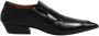 Marsell Zwarte leren puntige loafers - Thumbnail 1