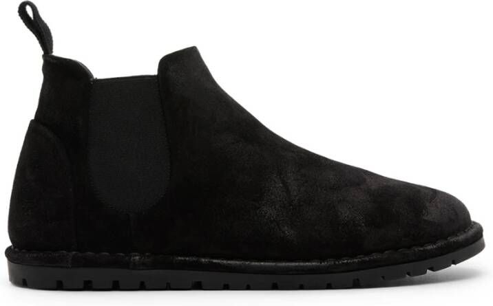 Marsell Zwarte Omgekeerd Leren Sancrispa Beatle Schoenen