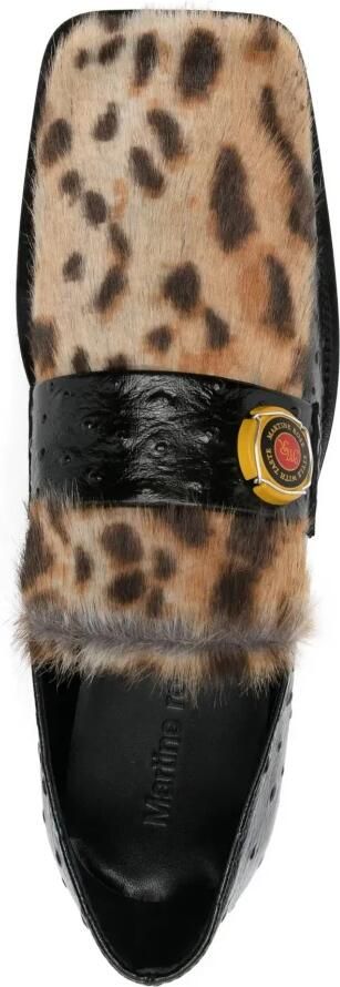 Martine Rose Champagne Cap Square Toe Loafer