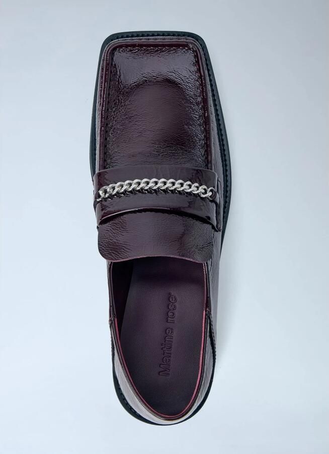 Martine Rose Loafers met omklapbare vierkante neus - Foto 4