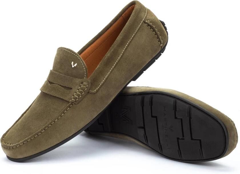 Martinelli Pacific heren moccasin groen - Foto 2