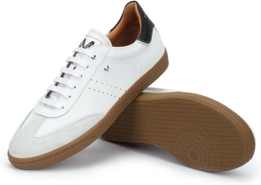 Martinelli Vesey heren moccasin wit - Foto 1