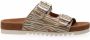 Maruti Bellona Leather Womens Zebra Beige Silver - Thumbnail 3