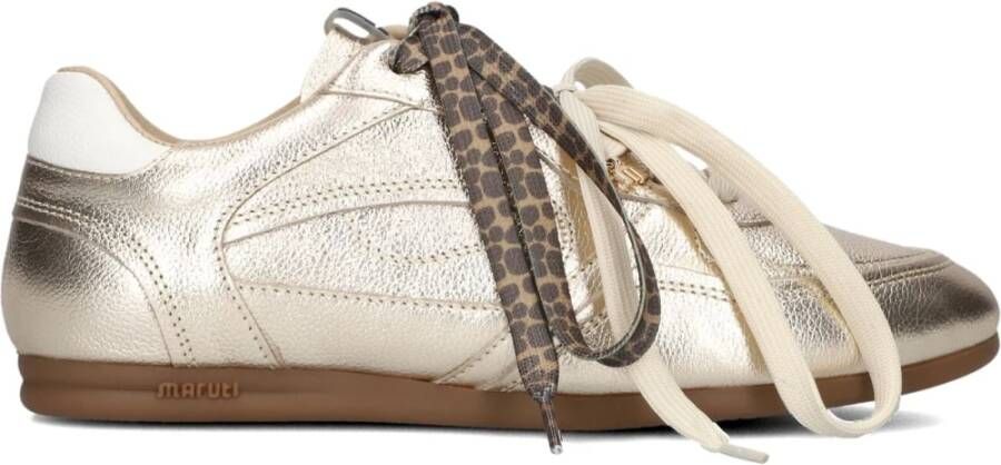 Maruti Elena Sneakers Leren Sneaker Goud - Foto 4