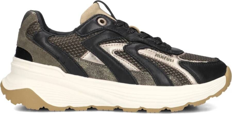 Maruti Groene Chunky Sole Sneakers voor Vrouwen