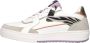 Maruti Lage sneakers Alfie wit suède ponyhaar Multicolor Dames - Thumbnail 2