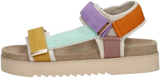 Maruti Beau sandalen met klittenband Multi Textiel Plateau sandalen Dames - Foto 5