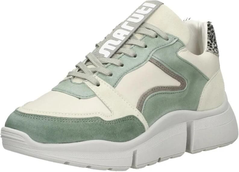 Maruti Cody Suede Leather Green Lage sneakers - Foto 5