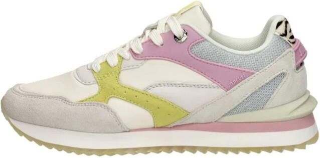 Maruti Dawn Sneakers Geel White Yellow Pink Zebra